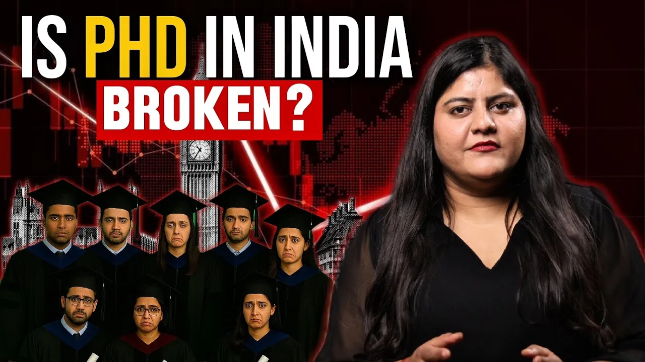 Dark Reality of doing a PhD in India...